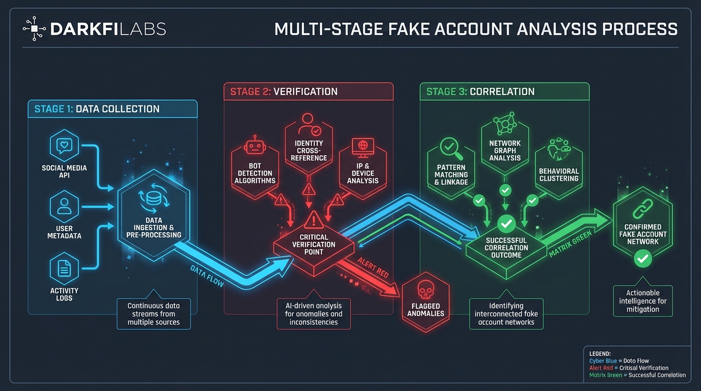 วิเคราะห์โปรไฟล์: กลยุทธ์เชิงลึกในการระบุและตรวจสอบบัญชีปลอม