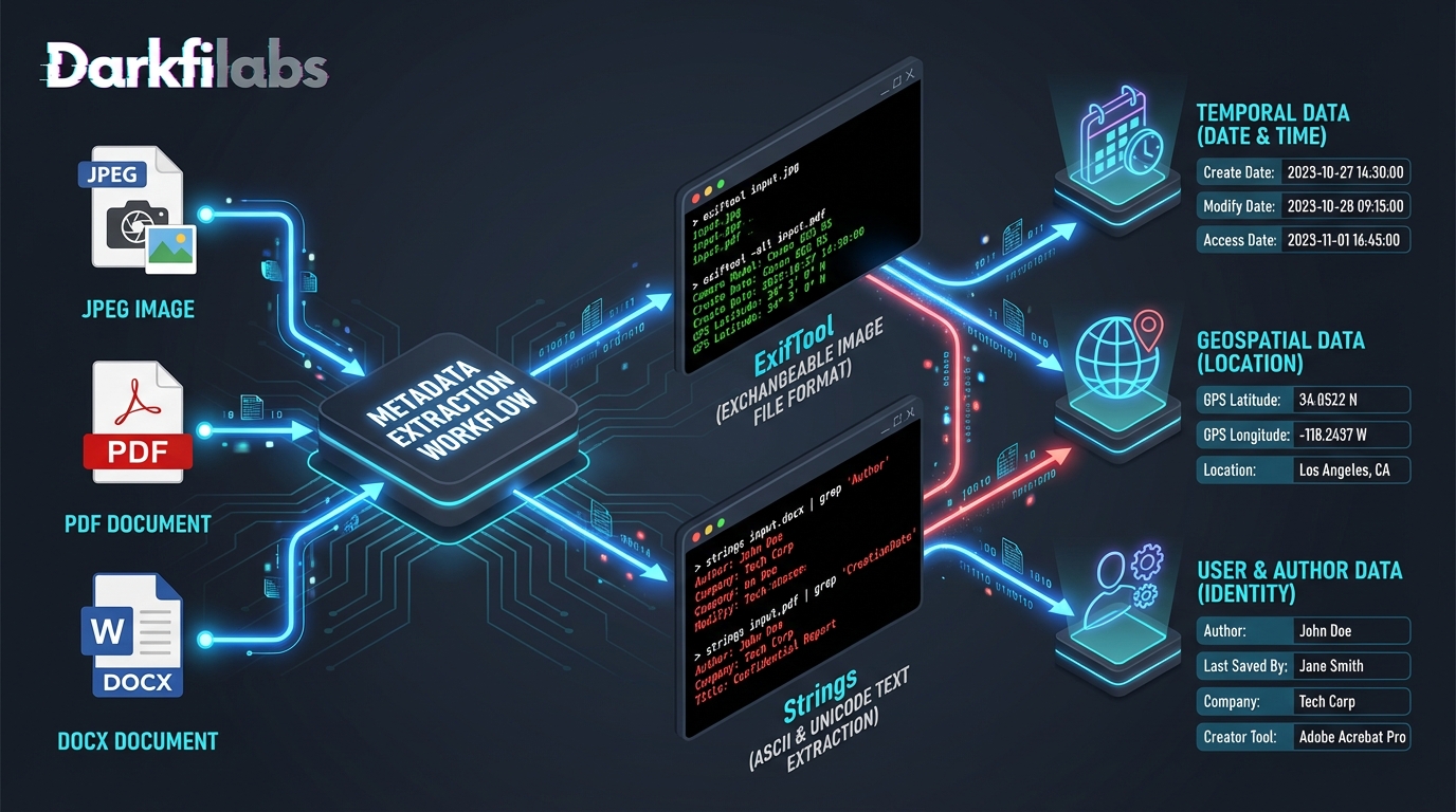 การสกัดข้อมูลเมตาเดตาจากภาพและเอกสาร: กุญแจสู่การพิสูจน์หลักฐานดิจิทัลและความมั่นคงปลอดภัย