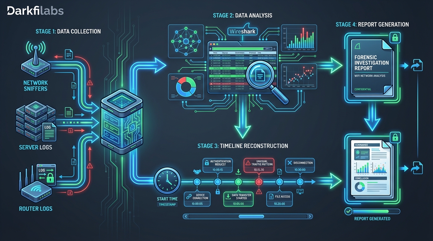 WiFi Forensics: เจาะลึกการวิเคราะห์ประวัติการเชื่อมต่อ WiFi
